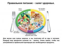 Соблюдение правильного питания – одно из главных условий для красоты, здоровья и долголетия.